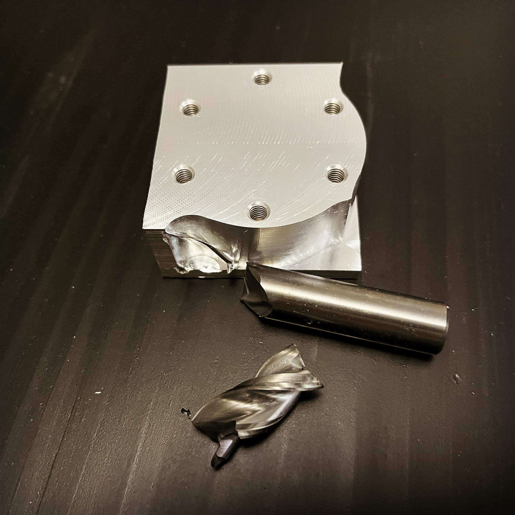 Broken endmill - By Chris Simeone